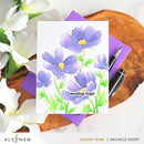Altenew Dancing Cosmos Botanical 3D Embossing Folder