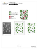 Altenew Raspberry Bliss Coloring Stencil Set 3 in 1