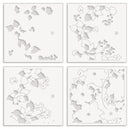 Altenew Winterberry Poinsettias Stencil Set