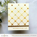 Altenew Lattice Blossoms Stencil Background Stencil