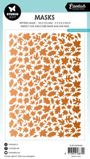 Studio Light Leaves Background Essentials Mask A5 reusable stencil