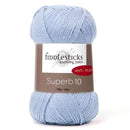 Fiddlesticks Superb 10 Yarn 100g - Pale Blue