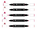 Poppy Crafts Twin Markers Set