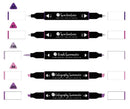 Poppy Crafts Twin Markers Set