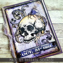 Tim Holtz Cling Stamps 7"X8.5" Foreboding*