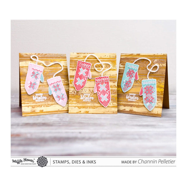 Waffle Flower Crafts Clear Stamp 4"x 6" - Warm Hands*