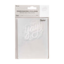 Darice - Embossing Folder 4.25"x 5.75" - Yay!