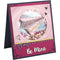 Sizzix Framelits Die & Stamp Set By Lindsey Serata 7/Pkg Paper Airplane Love