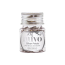 Nuvo - Pure Sheen Gemstones .6oz - Silver Rectangles