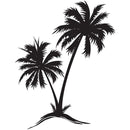 Dress My Craft Fabric Metal Leaf Transfer 21X30cm - Palm Tree