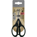 Tim Holtz Non-Stick Titanium Micro Serrated Mini Snips 5 inch - Left-Handed