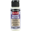 Deco Art - SoSoft Fabric Acrylic Paint Medium - Transparent 2oz Clear