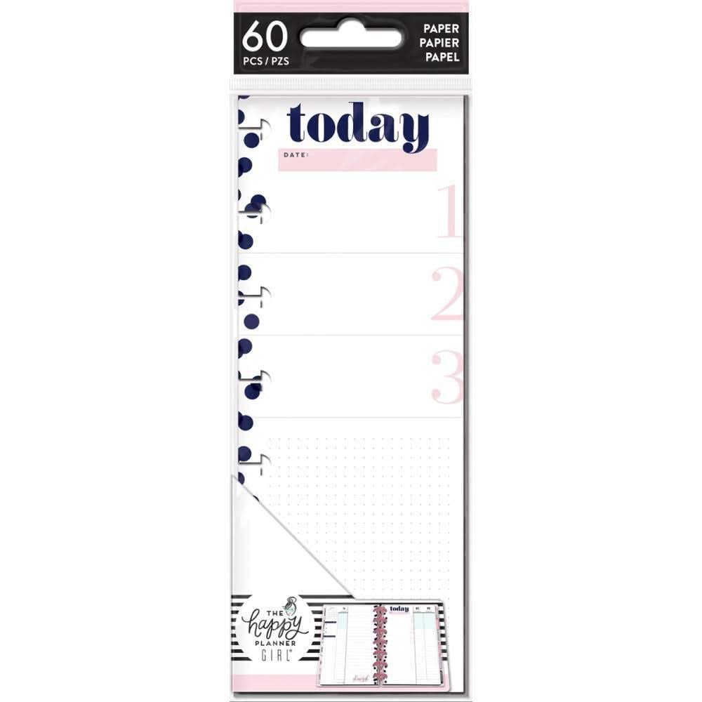 Me My Big Ideas Happy Planner Mini Half Sheet Fill Paper