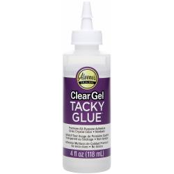 Aleene's Clear Gel Tacky Glue 4 oz 118 ml