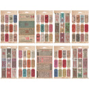 Tim Holtz Idea-Ology Ticket Book 104/Pkg - Ticket Book