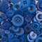 John Bead Nutton But Buttons 4.6oz Tube Mixed Sizes Resin Buttons - Dark Blue*