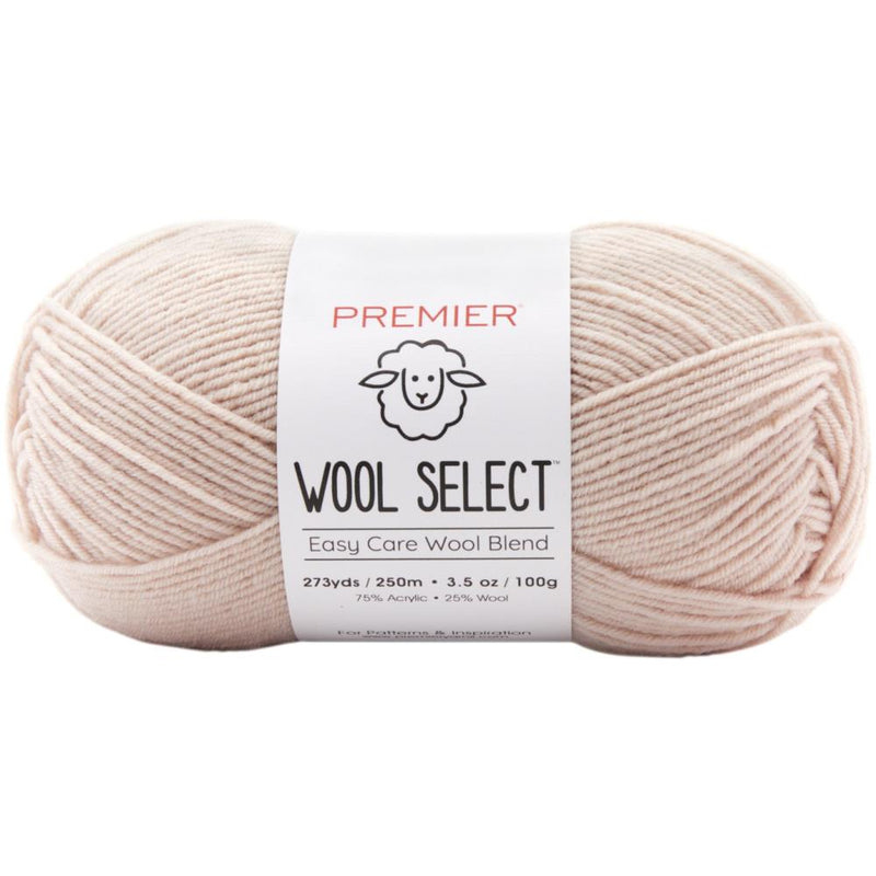 Premier Yarns Wool Select Yarn - Parchment 3.5oz (100g)*