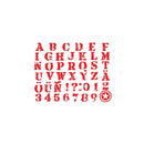 Find It Trading Textile Stamps - Alphabet*^ LIMIT 1 PER ORDER