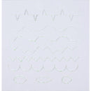 Creative Impressions Embroidery Shape Template Set 5 pack