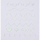 Creative Impressions Embroidery Shape Template Set 5 pack