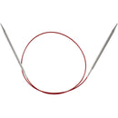 ChiaoGoo Red Lace Stainless Circular Knitting Needles 32" Size 8/5mm