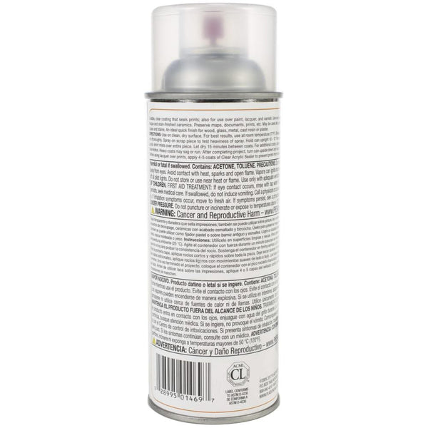 Mod Podge Clear Acrylic Aerosol Sealer 12oz/340g - Matte