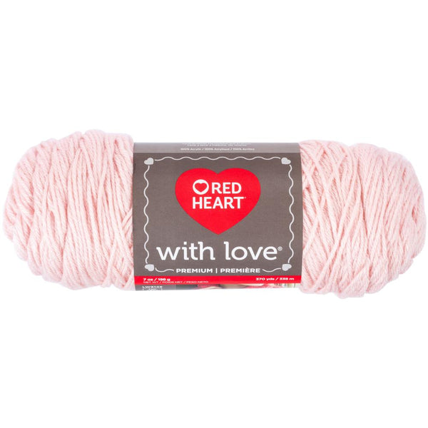 Red Heart With Love Yarn - Sweet Pink 198g