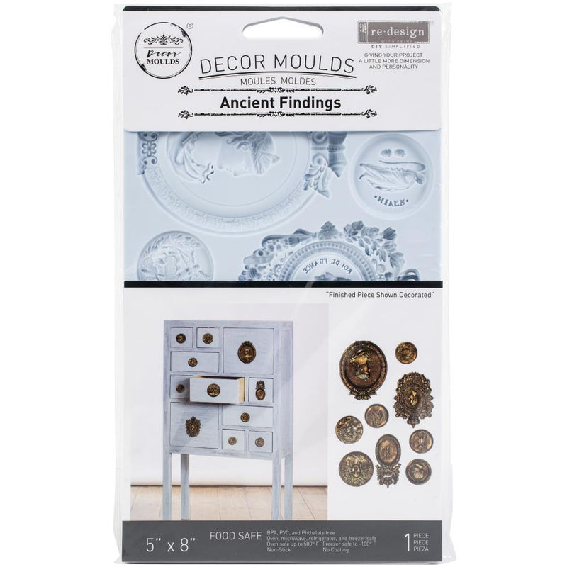 Prima Marketing Re-Design Mould 5"X8"X8mm Ancient Findings*