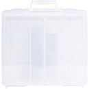 We R Washi Translucent Plastic Storage Bin 14"X13"X4.375" Case