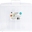 We R Washi Translucent Plastic Storage Bin 14"X13"X4.375" Case