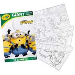 Crayola Giant Coloring Pages 12.75"X19.5" Minions 2*
