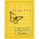 Stampendous Perfectly Clear Stamps - Inked Alphabet