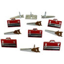 Eyelet Outlet Shape Brads 12 pack - Saw & Tool Box