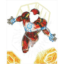 Camelot Dotz Diamond Art Kit 16.5"X20.8" - Marvel - Iron Man Blast Off*