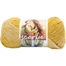 Lion Brand Scarfie Yarn - Mustard/Ice Pink 150g