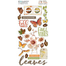 49 and Market - Vintage Artistry In The Leaves Chipboard Stickers 6"x 12"