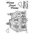 The Card Hut Clear Stamps 6"X4" By Dennis Lewan 003 - Tudor House*