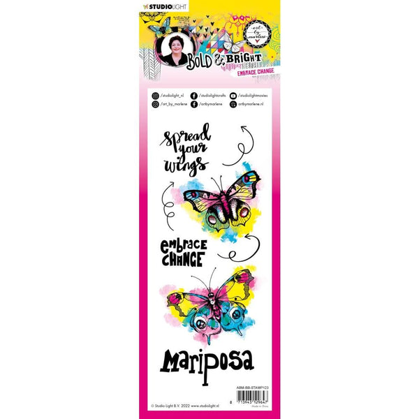 Art By Marlene Bold & Bright Clear Stamps - Nr. 123, Embrace Change*