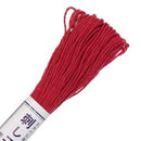Olympus Sashiko Cotton Thread 22yd - Solid Rose Red
