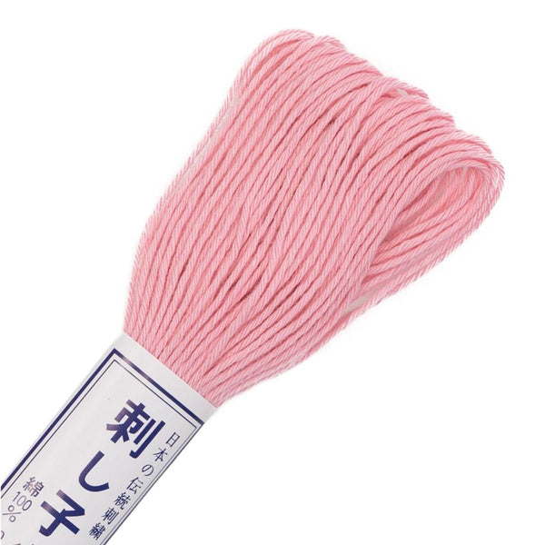 Olympus Sashiko Cotton Thread 22yd - Solid - Orchid Pink*