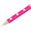 Prym Love White Fabric Marking Pencil - Pink with White Polka Dots