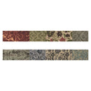 Tim Holtz Idea-Ology Linen Tape 1"X3yd 2 pack Patchwork