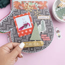 Crate Paper Mittens & Mistletoe Ephemera Die-Cuts 40 pack - Icons with Gold Foil Accents*