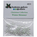Buttons Galore Christmas Themed Buttons - Winter Shimmer 15 pack*
