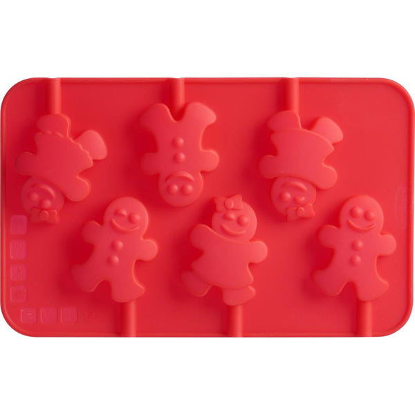 Trudeau Silicone Chocolate Mould - Gingerbread Pop*