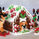 Perler Fused Bead Kit - 3D Doghouse Gingerbread*