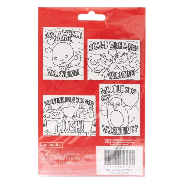 Colorbok Cupid Club - Colour Your Own Puzzle Card Kit - Arctic*
