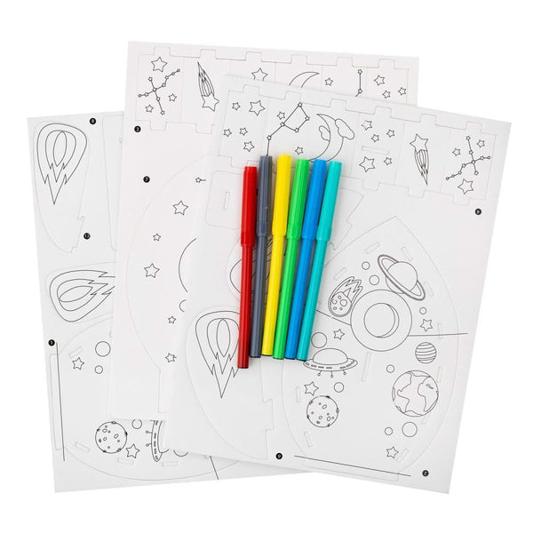 Colorbok Make It Colourful! Colour Your Own 3D Puzzle - Space*