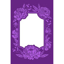 Gemini Floral Frame Cut And Emboss Folder 4"x6" Peony Blooms*