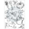 Craft Consortium A5 clear stamps Little Robin Redbreast
